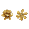 Picture of Brass Beads Caps Flower Brass Color (Fits 4mm Beads) 14mm( 4/8") x 13mm( 4/8"), 20 PCs                                                                                                                                                                        