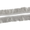 Picture of Cotton Fringe Tassel Trim Thin Gray 25mm(1") Wide, 5 M