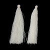 Picture of Polyester Silky Tassel Creamy-White 9cm(3 4/8") long, 10 PCs