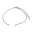 Picture of 5 Sets 304 Stainless Steel Semi-finished Bracelets For DIY Handmade Jewelry Making Silver Tone 18cm(7 1/8") long