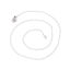 Bild von 304 Stainless Steel Link Curb Chain Necklace Silver Tone 45cm(17 6/8") long, 1 Piece