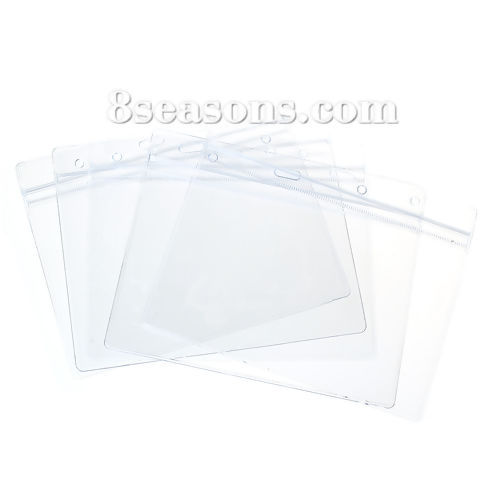 Image de Protèges Cartes  en Plastique Transparent 16mm x 13mm  19mm x 8mm, 10 Pcs