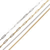 Picture of 304 Stainless Steel Stylish Face Mask And Glasses Neck Strap Lariat Lanyard Necklace Gold Plated Oval 55cm(21 5/8") long, 1 Piece