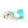 Picture of Silicone Resin Mold For Jewelry Making Bracelets C Shape White 1 Piece
