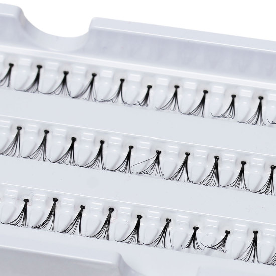 Picture of Make Up False Eyelashes Cosmetic Black 10.0mm( 3/8")long, 1 Box(Approx 60 PCs/Box)