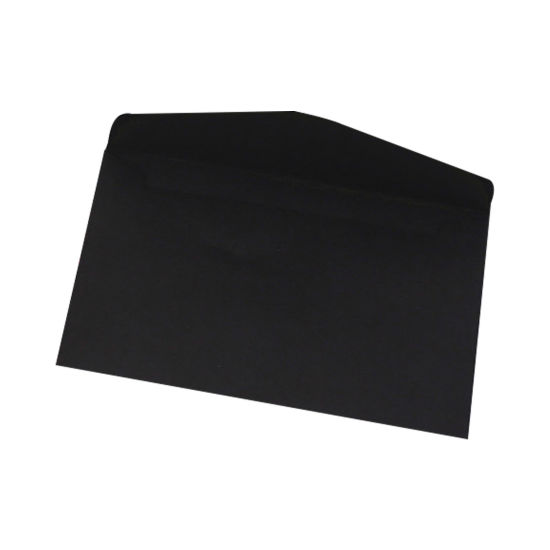 Picture of Paper Pure Color Envelope Rectangle Black 11.5cm x 8.2cm, 20 PCs