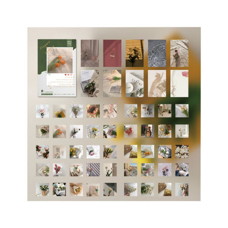 Bild von Papier DIY Scrapbook Sticker Aufkleber Bunt 11.6cm x 7.6cm, 1 Box