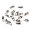 Image de Fermoir Connecteur en Acier Inoxydable Argent Mat 9mm x 3mm, 200 Pcs