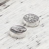 Imagen de Zamak Religión Cuentas Óvalo Plata Antigua Virgen María Aprox 10mm x 8mm, Agujero: Aprox 1.2mm, 50 Unidades