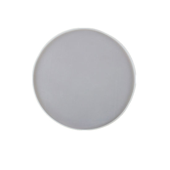 Bild von Silikon Gießform Rund Weiß 30cm D., 1 Stück