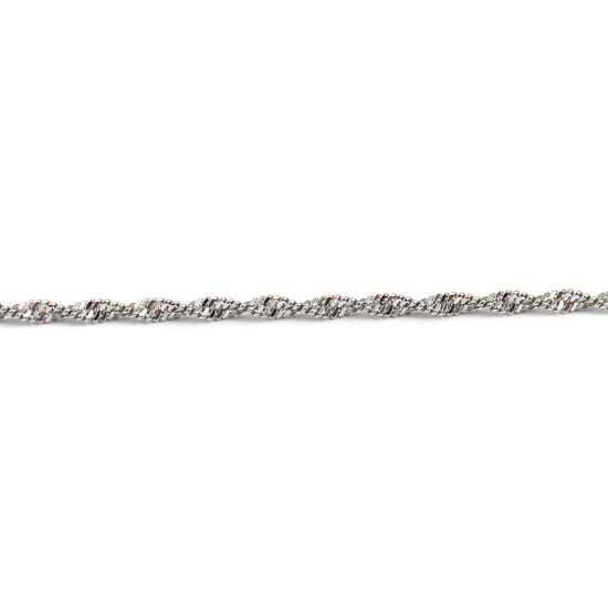 Picture of 304 Stainless Steel Stylish Bracelets Silver Tone 17cm(6 6/8") long, 1 Piece