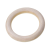 Picture of Wood Pendants/Connectors Jewelry Making Findings Circle/Ring Natural 7cm - 6.7cm Dia, 10 PCs
