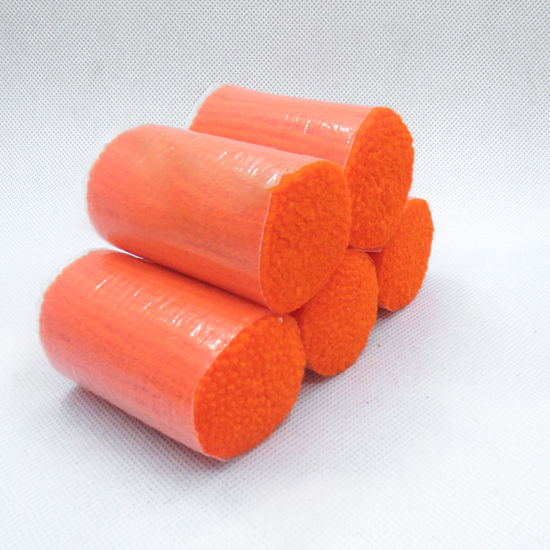 Bild von Acryl-Verriegelungshaken Gewindeschnur Orange-Rot 60 mm, 1 Rolle