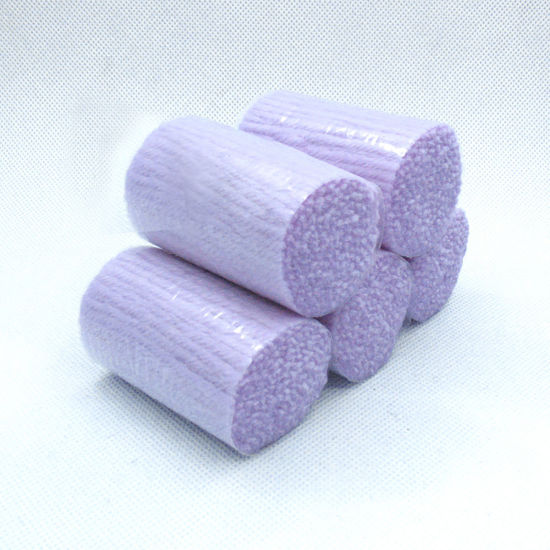 Bild von Acryl-Verriegelungshaken Gewinde Cord Mauve 60mm, 1 Rolle