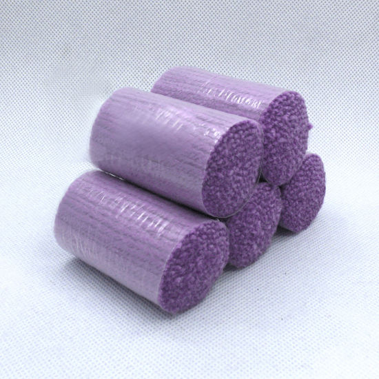 Image de Cordon/Fil en Fibre de Polyacrylonitrile Violet Crochet de Verrouillage 60mm, 1 Rouleau