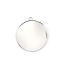 Picture of Brass Cabochon Settings Pendants Round Disc Silver Tone (Fit 3.5cm) 4cm x 3.6cm, 10 PCs