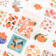 Picture of Paper DIY Scrapbook Deco Stickers Mixed Color Square Orange 44mm x 44mm, 1 Box ( 46 PCs/Box)