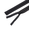 Picture of Polyester Zipper For Tailor Sewing Craft Black 25cm(9 7/8") x 2.4cm(1"), 20 PCs