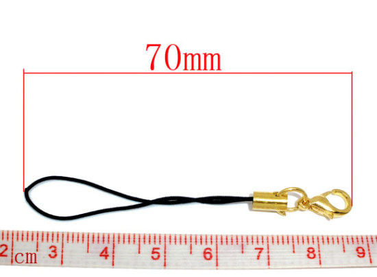 Picture of 100 Cell Phone Lanyard Strap Cords W/Lobster Clasp 70mm