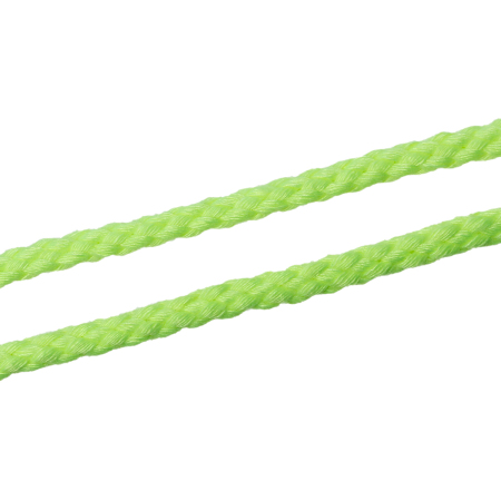 Image de Cordon en Coton Jaune Fluorescent 5mm, 10 M