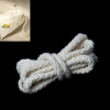 Picture of Cotton Jewelry Rope Braided Creamy-White 5.0mm( 2/8"), 20 M