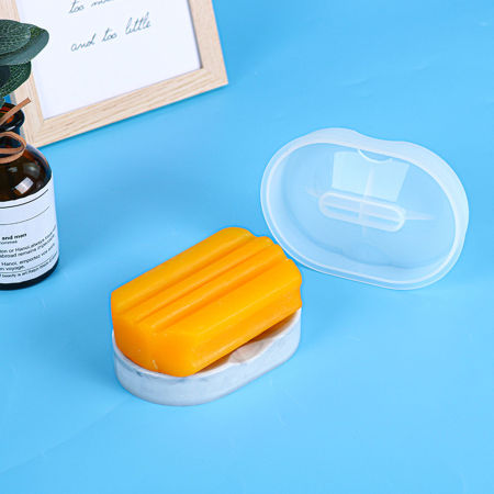 Immagine di Silicone Muffa della Resina per Gioielli Rendendo Bianco 12cm x 8.5cm, 1 Pz