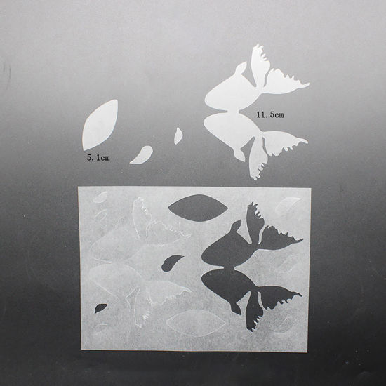 Bild von Schrumpffolie Transparent Goldfisch Druckbar 20cm x 14.5cm, 2 Sets ( 2 Stück/Set)