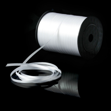 Image de Ruban en Plastique Blanc 5mm, 1 Rouleau (Env. 500 Yards/Rouleau)