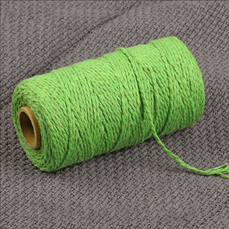 Image de Cordon/Fil en Coton 2mm, 1 Rouleau 100 M/Rouleau)