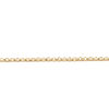 Imagen de Latón Cable Cadena Cruz Oro Real Chapado 2x2mm, 1 M