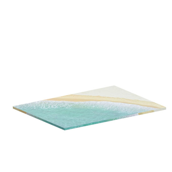 Immagine di Silicone Muffa della Resina per Gioielli Rendendo Rettangolo Bianco 26cm x 21cm, 1 Pz