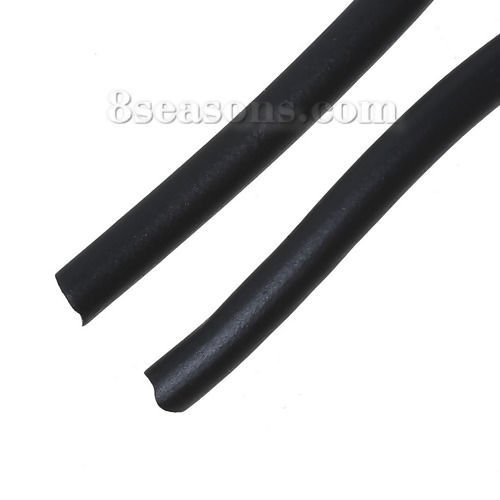 Imagen de Cuerda Caucho de Negro 5mm Diámetro, 5 M