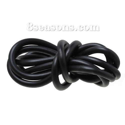 Imagen de Cuerda Caucho de Negro 5mm Diámetro, 5 M