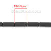 Picture of Hematite Beads Rectangle Black About 13mm x 4mm, Hole: Approx 1mm, 40.8cm(16 1/8") long, 2 Strands (Approx 31 PCs/Strand)