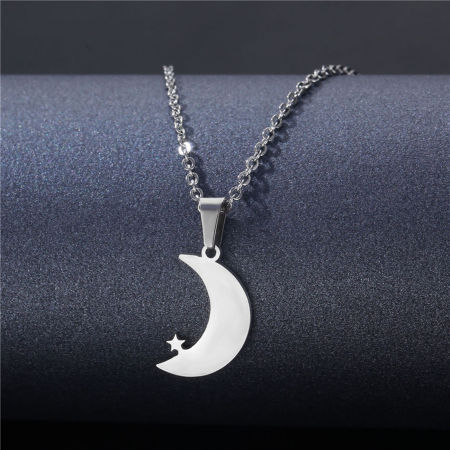 Picture of Stainless Steel Link Cable Chain Findings Necklace Silver Tone 45cm(17 6/8