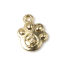 Picture of Zinc Based Alloy Pet Memorial Charms Paw Claw Gold Plated 16mm x 13mm, 30 PCs