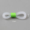 Picture of Silicone Mask Chain Glasses Chain Connectors At Random Color Mixed Infinity Symbol 21mm x 6mm, 50 PCs