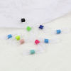 Picture of Silicone Mask Chain Glasses Chain Connectors At Random Color Mixed Infinity Symbol 21mm x 6mm, 50 PCs