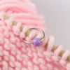 Picture of (doreenbox)Zinc Based Alloy Knitting Stitch Markers Circle Ring At Random Mixed 16mm x 14mm, 1 Set ( 10 PCs/Set)