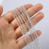 Bild von Messing + Legierung Panzerkette Kette Versilbert 5x3mm, 10 Meter