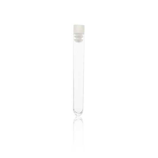 Image de Outils de Stockage d'Aiguilles en Plastique Colonne Transparent 8.4cm x 1.2cm, 10 Pcs