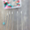 Picture of 1 Box ( 100 PCs/Box) Zinc Based Alloy Sewing Positioning Pin At Random Color 55mm
