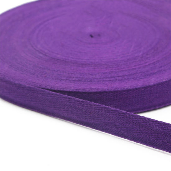 Image de Polyester Ruban Violet 2cm, 1 Rouleau 5 Yards/Rouleau)