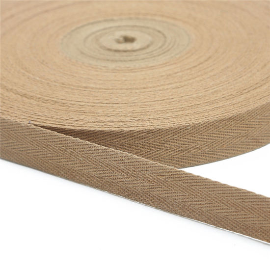 Picture of Polyester Webbing Strap Light Coffee 2cm, 1 Roll (Approx 5 Yards/Roll)
