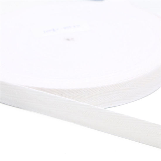Picture of Polyester Webbing Strap White 2cm, 1 Roll (Approx 5 Yards/Roll)