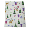 Picture of Christmas Cotton & Linen Fabric White Mixed Pattern 150cm x100cm(59" x39 3/8"), 1 M