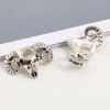 Picture of Zinc Based Alloy Spacer Beads Antique Silver Color Taren About 27mm x 19mm, Hole: Approx 4.8mm, 20 PCs