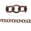 Picture of Iron Based Alloy Open Rolo Chain Findings Antique Copper 10mm(3/8") Dia, 2 M