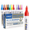 Bild von ABS Plastik Markierstift Mix Farben 14.5cm, (12 Stück/Box)