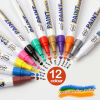 Bild von ABS Plastik Markierstift Mix Farben 14.5cm, (12 Stück/Box)